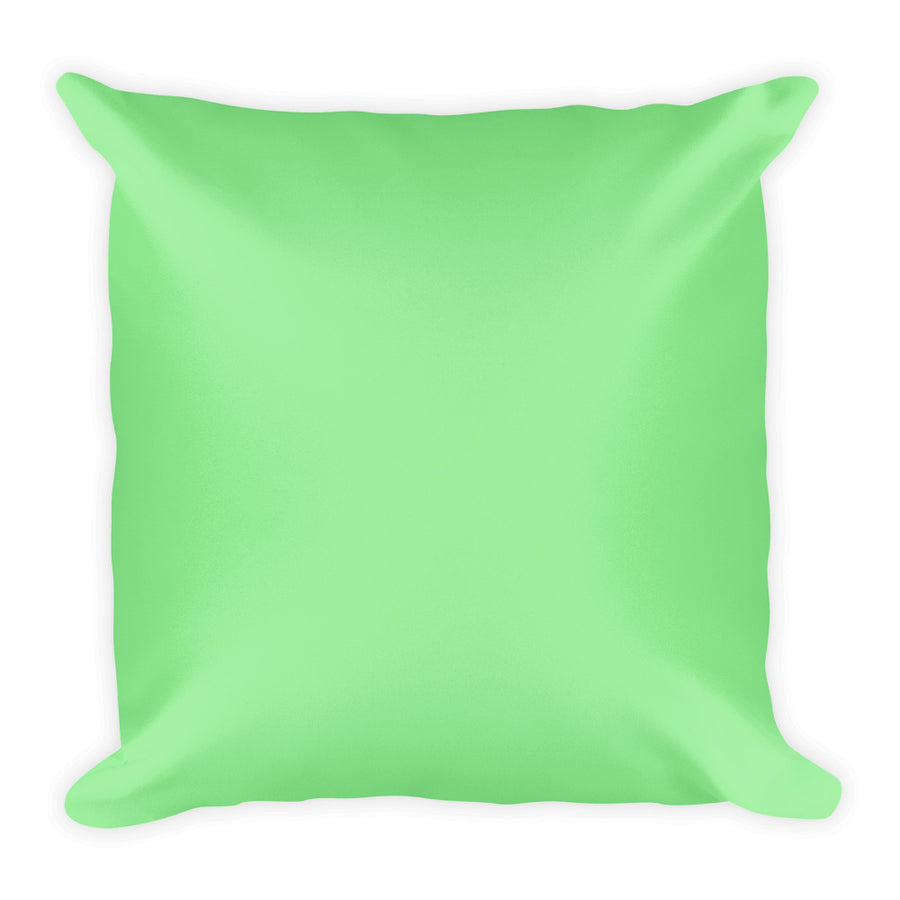 Light Green Square Pillow – Basically ...